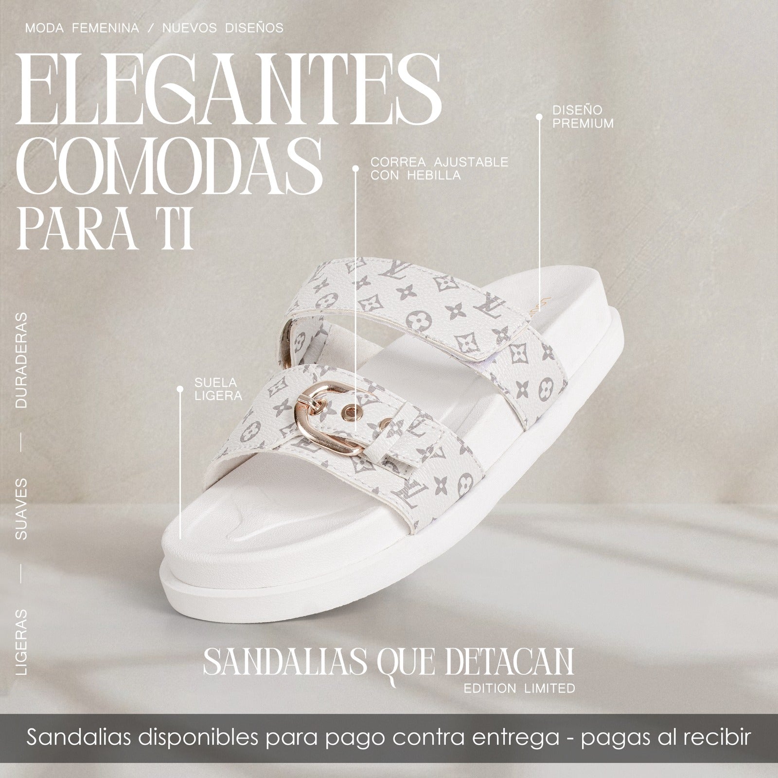 Sandalia LV Premium  Mujer