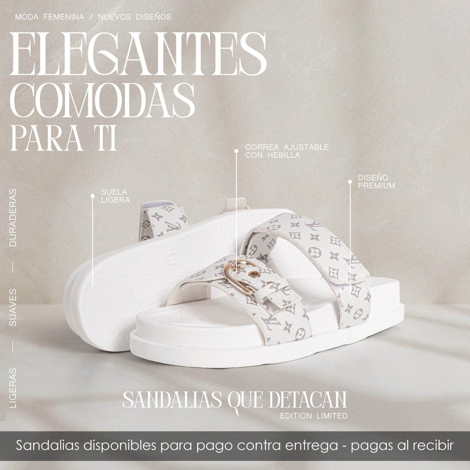 Sandalia LV Premium  Mujer